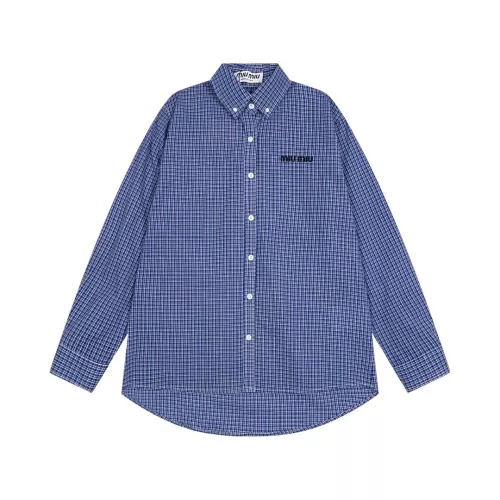 MIU MIU  Shirts Long Sleeved For Unisex #1316649