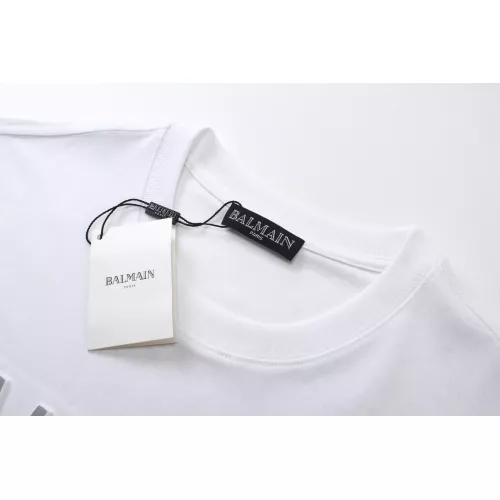 Replica Balmain T-Shirts Short Sleeved For Unisex #1316664 $39.00 USD for Wholesale