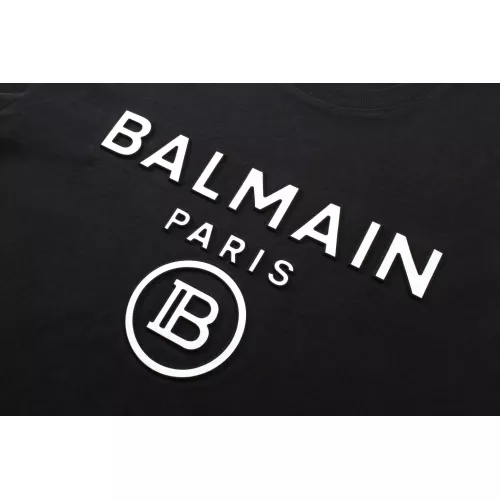 Replica Balmain T-Shirts Short Sleeved For Unisex #1316665 $39.00 USD for Wholesale