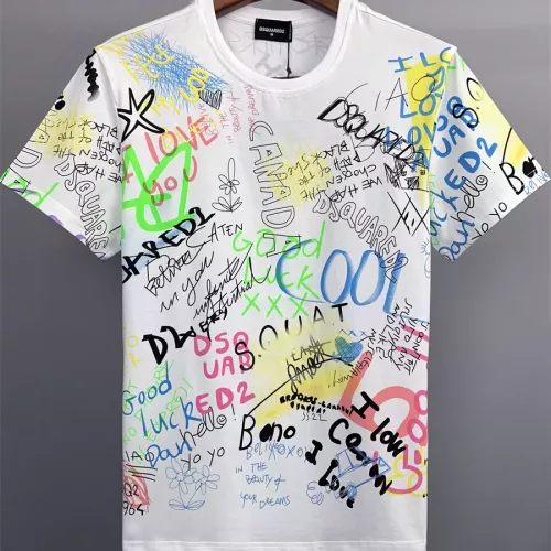 Dsquared T-Shirts Short Sleeved For Men #1316771 $32.00 USD, Wholesale Replica Dsquared T-Shirts