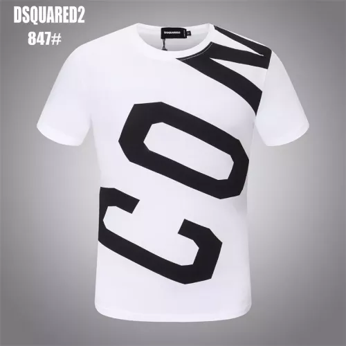Dsquared T-Shirts Short Sleeved For Men #1316827 $32.00 USD, Wholesale Replica Dsquared T-Shirts