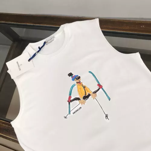 Replica Moncler T-Shirts Sleeveless For Unisex #1316965 $38.00 USD for Wholesale