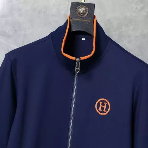Replica Hermes Tracksuits Long Sleeved For Men #1317037 $85.00 USD for Wholesale