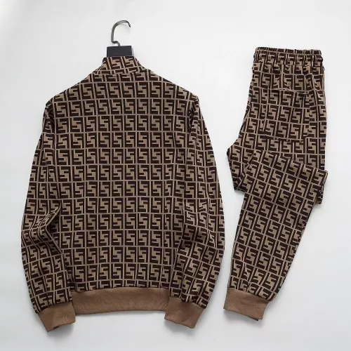Replica Fendi Tracksuits Long Sleeved For Men #1317061 $88.00 USD for Wholesale