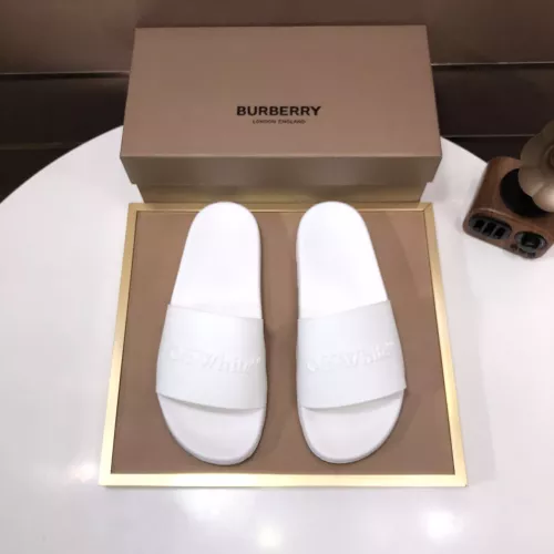 Replica Off-White Slippers For Men #1317136 $56.00 USD for Wholesale