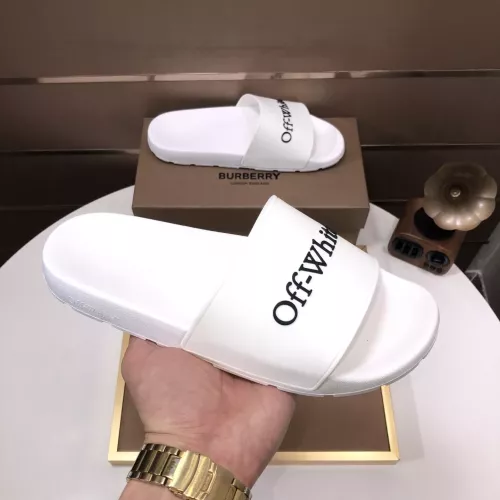 Off-White Slippers For Men #1317138 $56.00 USD, Wholesale Replica Off-White Slippers
