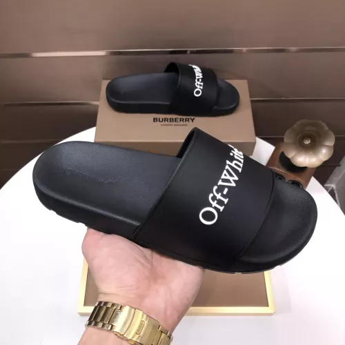 Off-White Slippers For Men #1317139 $56.00 USD, Wholesale Replica Off-White Slippers