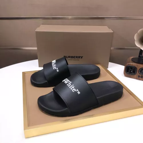 Replica Off-White Slippers For Men #1317139 $56.00 USD for Wholesale