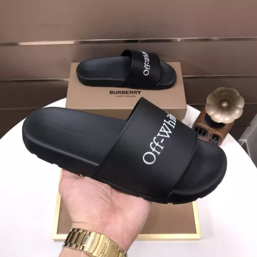 Off-White Slippers For Men #1317140 $56.00 USD, Wholesale Replica Off-White Slippers