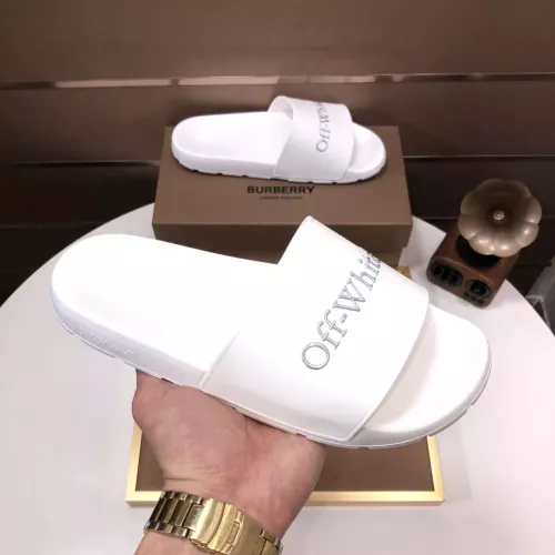 Off-White Slippers For Men #1317141 $56.00 USD, Wholesale Replica Off-White Slippers