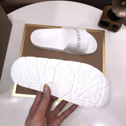 Replica Off-White Slippers For Men #1317141 $56.00 USD for Wholesale