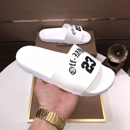 Replica Off-White Slippers For Men #1317144 $56.00 USD for Wholesale