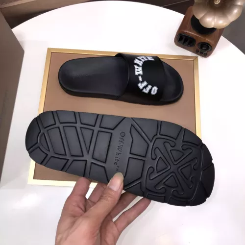 Replica Off-White Slippers For Men #1317145 $56.00 USD for Wholesale