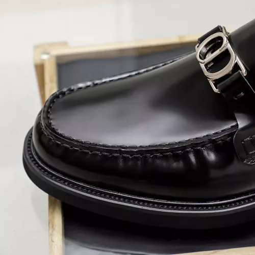 Replica Christian Dior Leather Shoes For Men #1317184 $98.00 USD for Wholesale