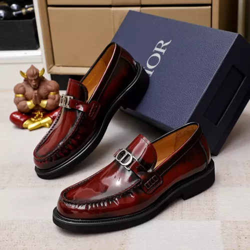 Christian Dior Leather Shoes For Men #1317186
