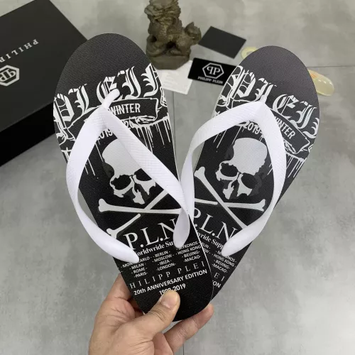 Replica Philipp Plein PP Slippers For Men #1317211 $48.00 USD for Wholesale