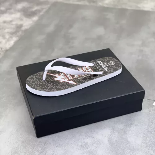 Replica Philipp Plein PP Slippers For Men #1317215 $48.00 USD for Wholesale