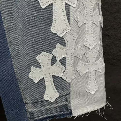 Replica Chrome Hearts Jeans For Men #1317247 $60.00 USD for Wholesale