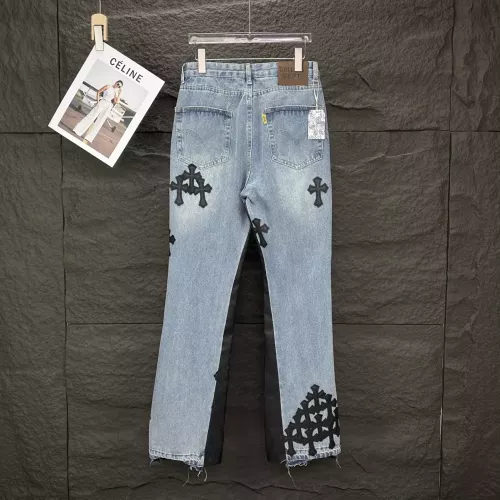 Replica Chrome Hearts Jeans For Men #1317248 $60.00 USD for Wholesale