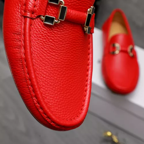 Replica Versace Leather Shoes For Men #1317268 $76.00 USD for Wholesale