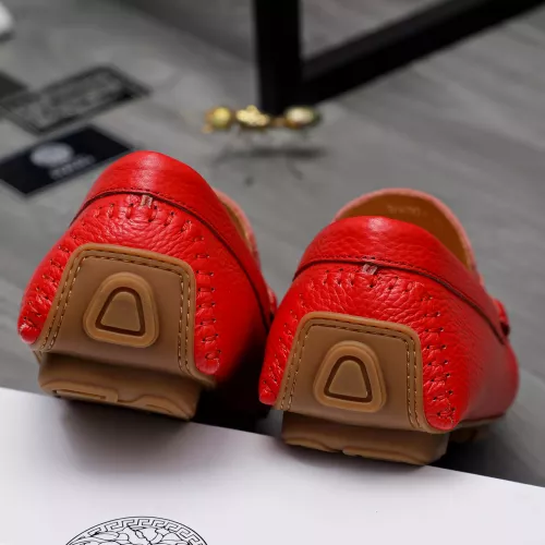 Replica Versace Leather Shoes For Men #1317268 $76.00 USD for Wholesale