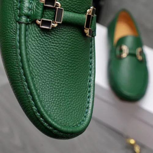 Replica Versace Leather Shoes For Men #1317269 $76.00 USD for Wholesale