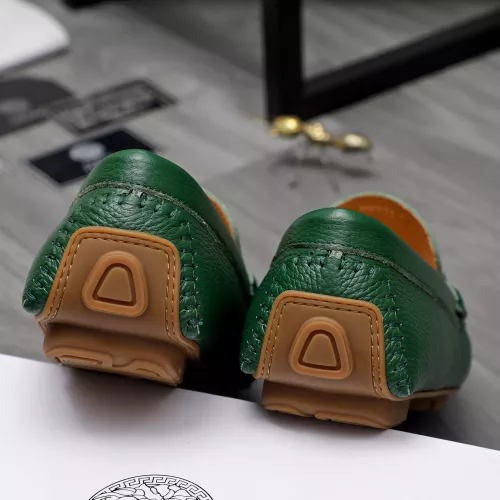 Replica Versace Leather Shoes For Men #1317269 $76.00 USD for Wholesale