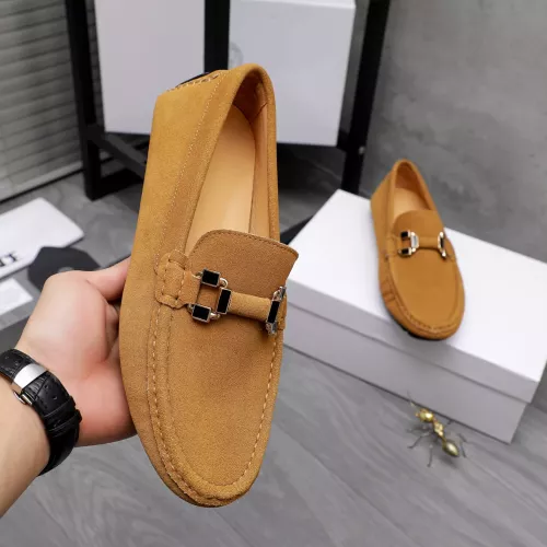 Replica Versace Leather Shoes For Men #1317278 $76.00 USD for Wholesale