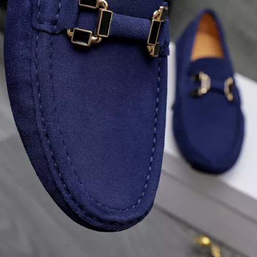 Replica Versace Leather Shoes For Men #1317283 $76.00 USD for Wholesale