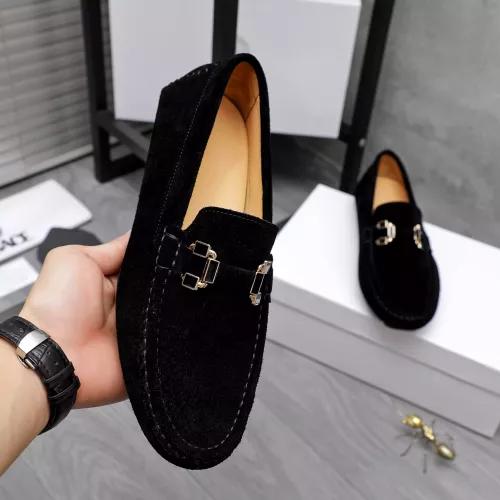 Replica Versace Leather Shoes For Men #1317285 $76.00 USD for Wholesale