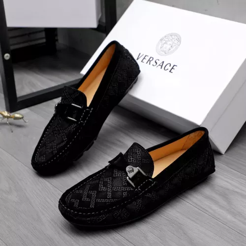 Versace Leather Shoes For Men #1317289