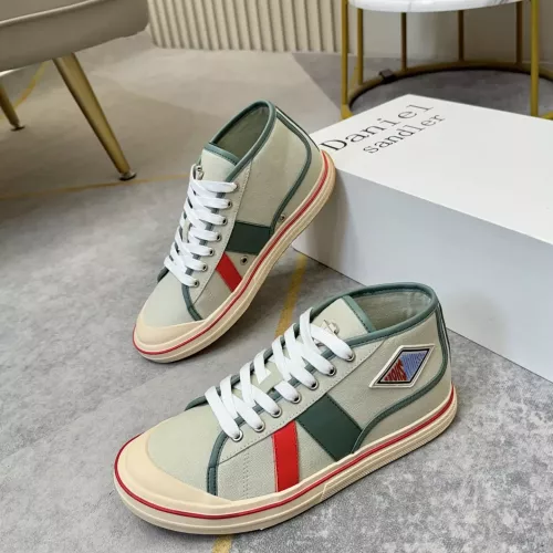 Bottega Veneta BV High Tops Shoes For Men #1317332 $92.00 USD, Wholesale Replica Bottega Veneta BV High Tops Shoes