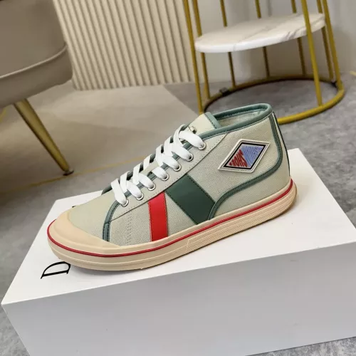 Replica Bottega Veneta BV High Tops Shoes For Men #1317332 $92.00 USD for Wholesale