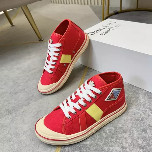 Bottega Veneta BV High Tops Shoes For Men #1317336 $92.00 USD, Wholesale Replica Bottega Veneta BV High Tops Shoes