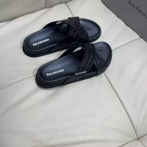 Replica Balenciaga Slippers For Men #1317344 $52.00 USD for Wholesale