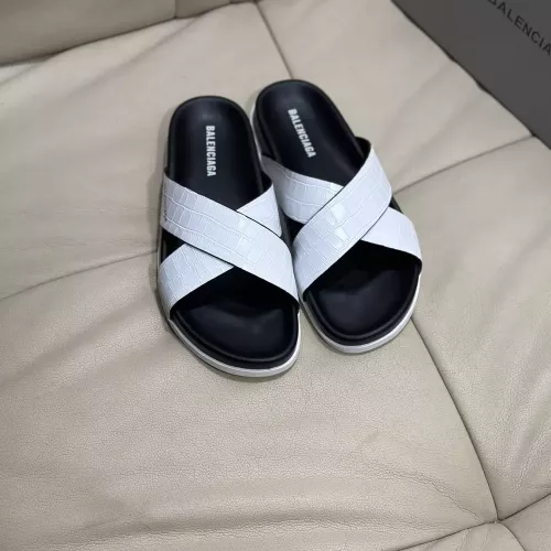 Replica Balenciaga Slippers For Men #1317345 $52.00 USD for Wholesale
