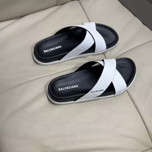 Replica Balenciaga Slippers For Men #1317345 $52.00 USD for Wholesale