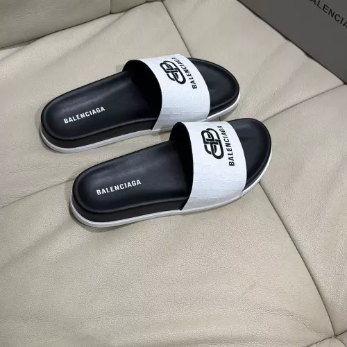 Replica Balenciaga Slippers For Men #1317350 $52.00 USD for Wholesale