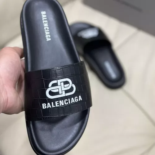 Replica Balenciaga Slippers For Men #1317351 $52.00 USD for Wholesale