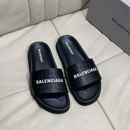 Replica Balenciaga Slippers For Men #1317355 $52.00 USD for Wholesale