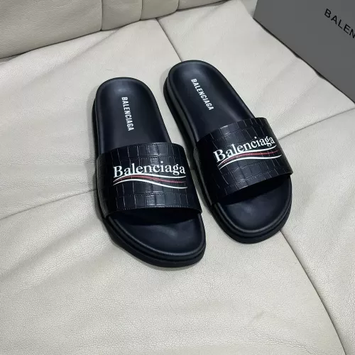 Replica Balenciaga Slippers For Men #1317357 $52.00 USD for Wholesale