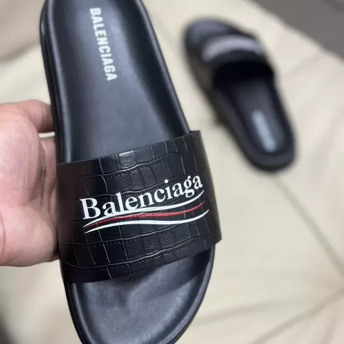 Replica Balenciaga Slippers For Men #1317357 $52.00 USD for Wholesale