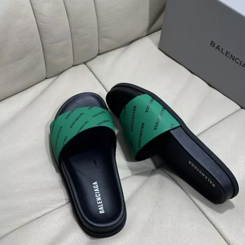Replica Balenciaga Slippers For Men #1317366 $52.00 USD for Wholesale