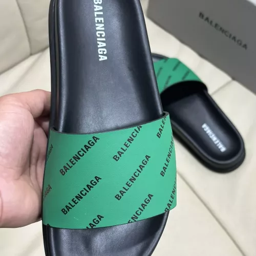 Replica Balenciaga Slippers For Men #1317366 $52.00 USD for Wholesale