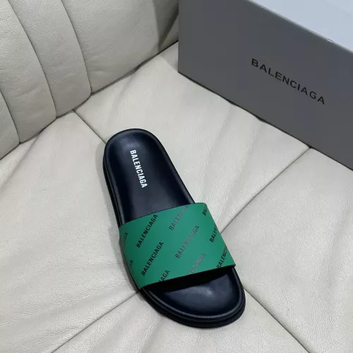 Replica Balenciaga Slippers For Men #1317366 $52.00 USD for Wholesale