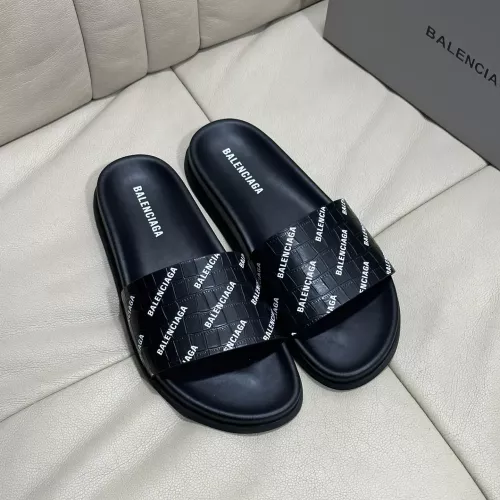 Replica Balenciaga Slippers For Men #1317372 $52.00 USD for Wholesale