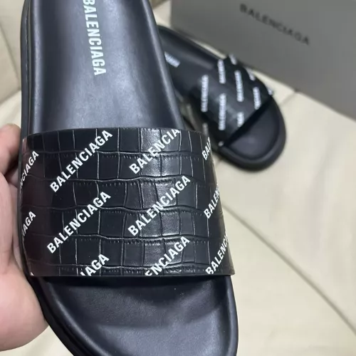 Replica Balenciaga Slippers For Men #1317372 $52.00 USD for Wholesale