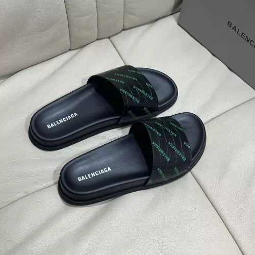 Replica Balenciaga Slippers For Men #1317373 $52.00 USD for Wholesale