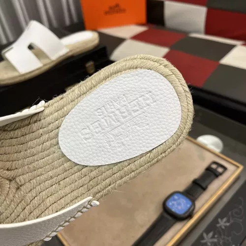 Replica Hermes Slippers For Men #1317381 $60.00 USD for Wholesale