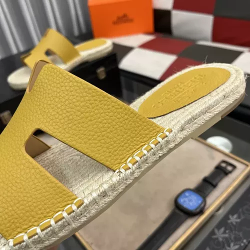Replica Hermes Slippers For Men #1317389 $60.00 USD for Wholesale